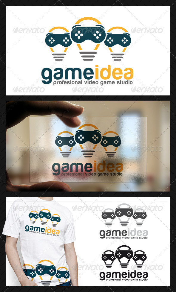 Game Idea Logo Template