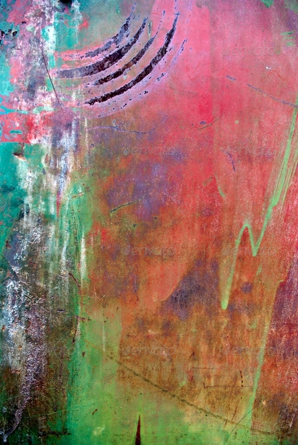 Colored grunge iron background Colored grunge iron background