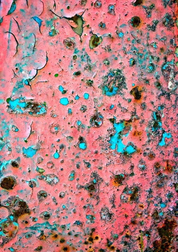 Colored grunge iron background Colored grunge iron background