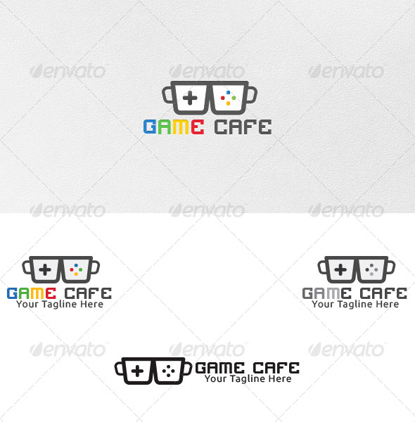 Game Cafe - Logo Template