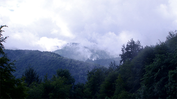Mist Rises in Wild Mountains Mist Rises in Wild Mountains