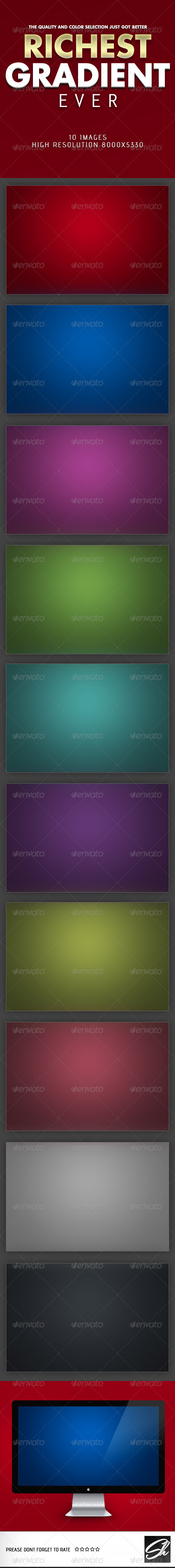 Richest Gradient Ever - Abstract Textures