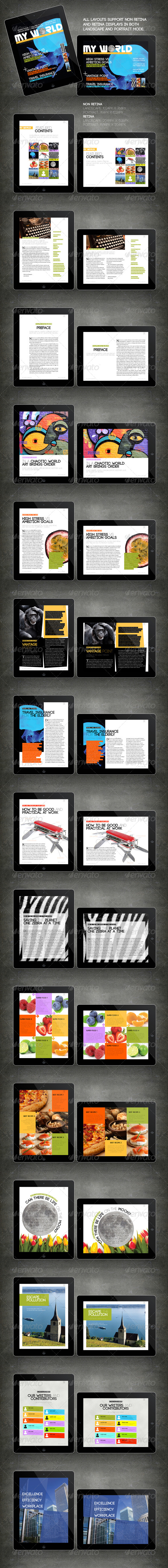 GraphicRiver iPad Tablet Magazine Template 16 Pages 4681764 GraphicRiver iPad Tablet Magazine Template 16 Pages 4681764
