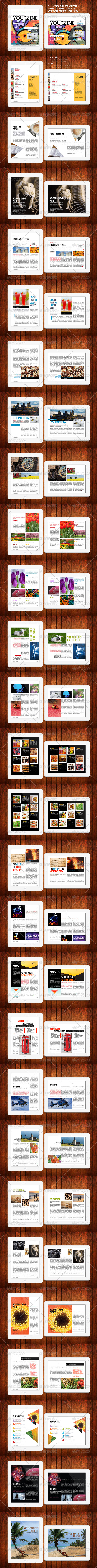 iPad Tablet Magazine Template 28 Pages iPad Tablet Magazine Template 28 Pages