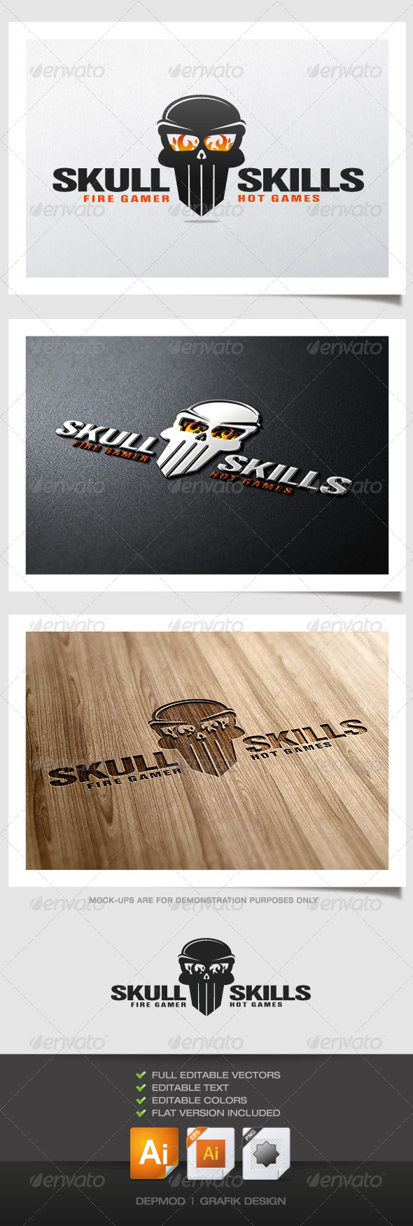 Skull Skills Logo Skull Skills Logo