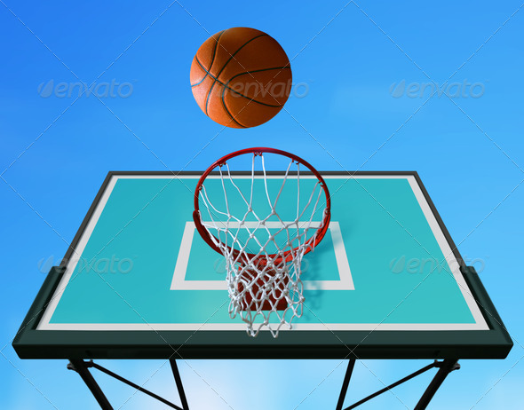 basketball hoop l