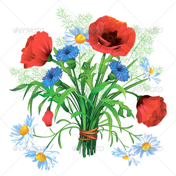 Colorful Flower Bouquet Colorful Flower Bouquet