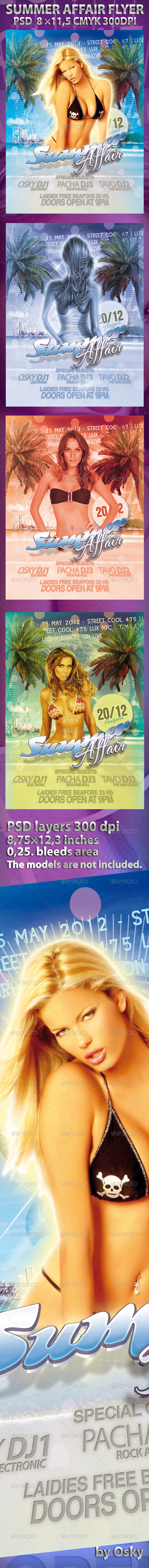 Summer Affair Flyer