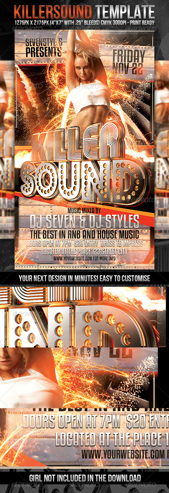 KillerSound Flyer Template KillerSound Flyer Template