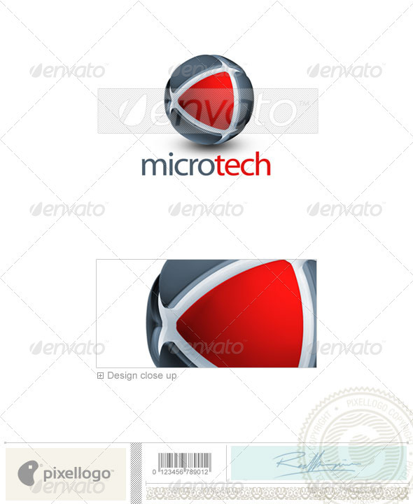 Technology Logo - 3D-280