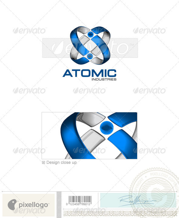 Technology Logo - 3D-129