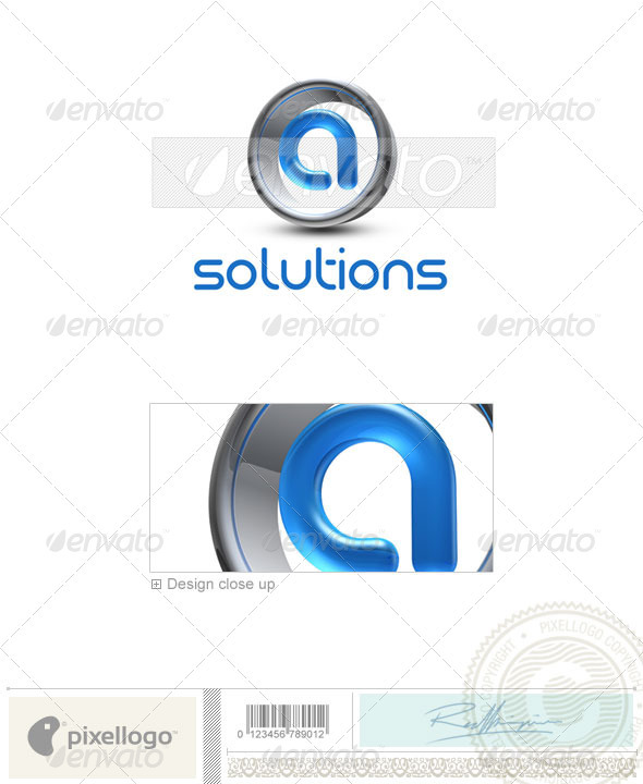 A Logo 3D-288-A A Logo 3D-288-A