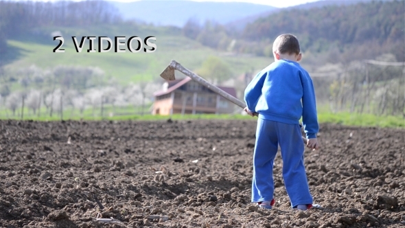 Little Boy Digging 2 Little Boy Digging 2