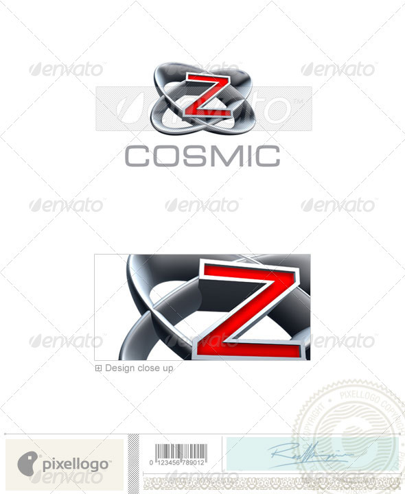 Z Logo 3D-348-Z Z Logo 3D-348-Z
