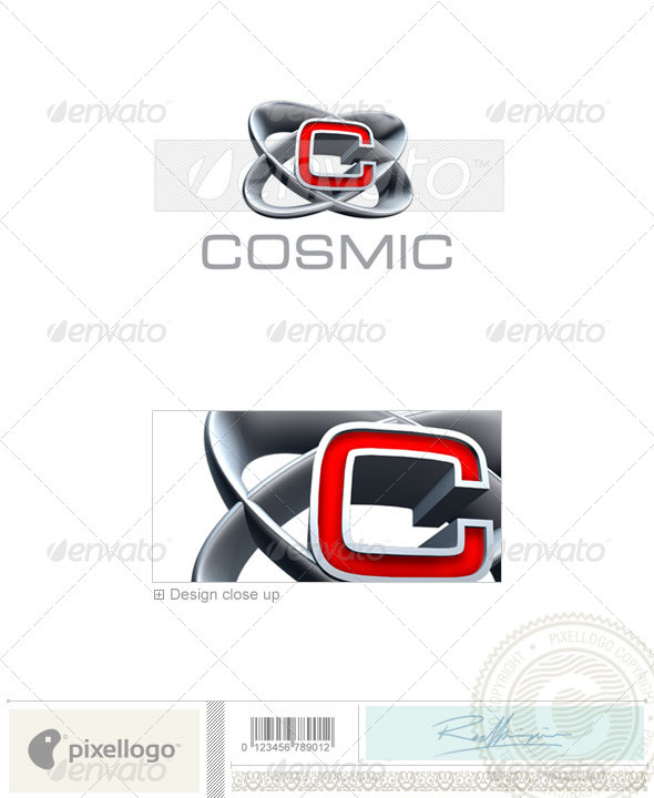 C Logo 3D-348-C C Logo 3D-348-C