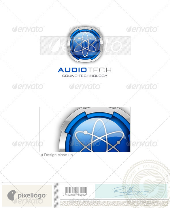 Technology Logo - 3D-95