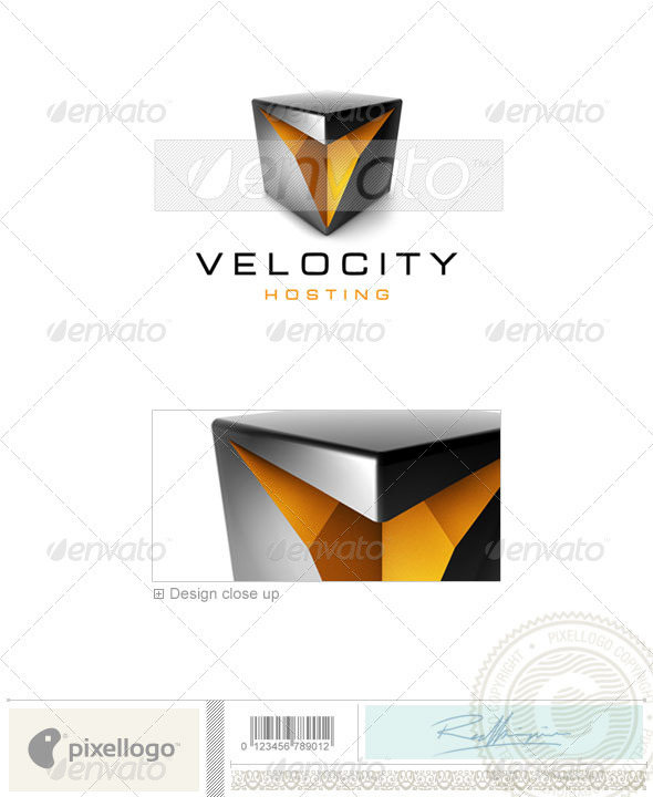 Technology Logo - 3D-470