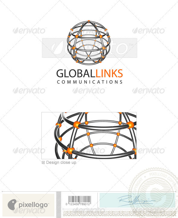 Communications Logo 3D-20 Communications Logo 3D-20