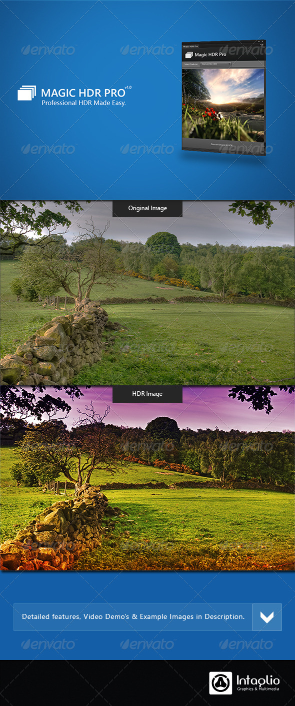 Magic HDR Pro - Actions Photoshop