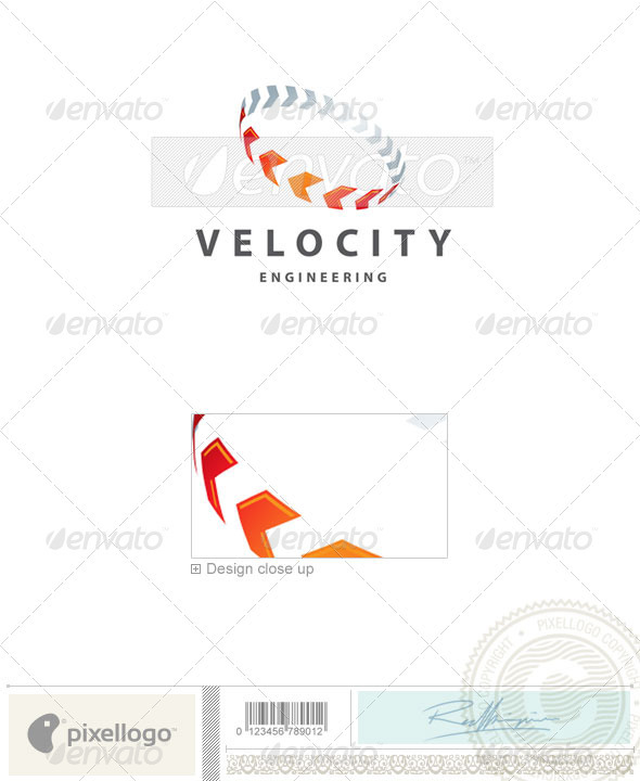 Communications Logo - 2241 - Vector Abstract
