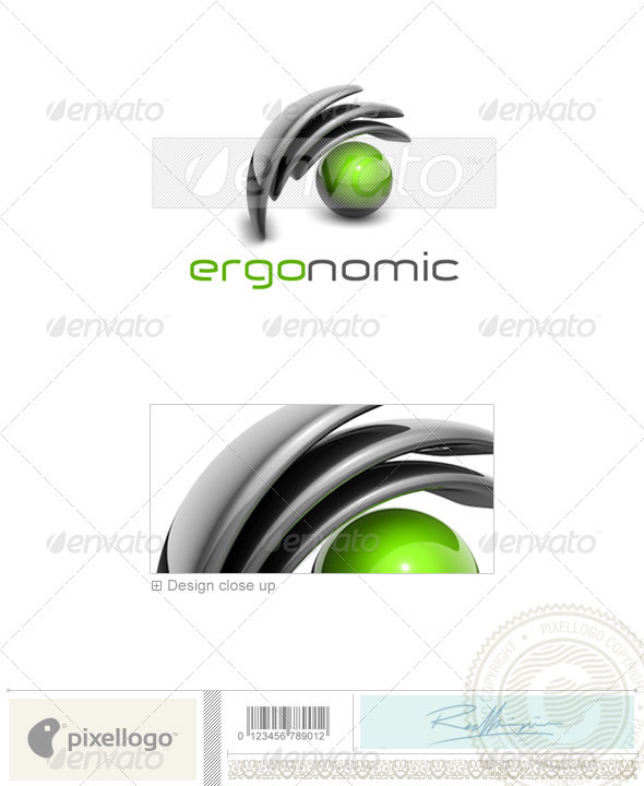 Technology Logo - 3D-329