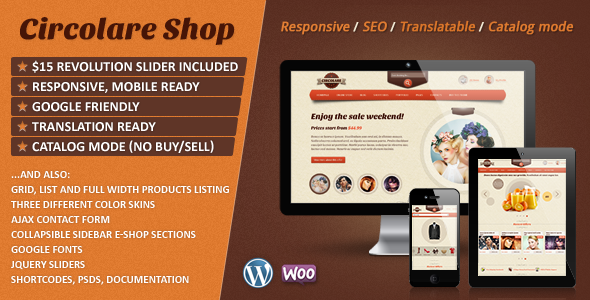 Circolare - Multi-Use WooCommerce Theme