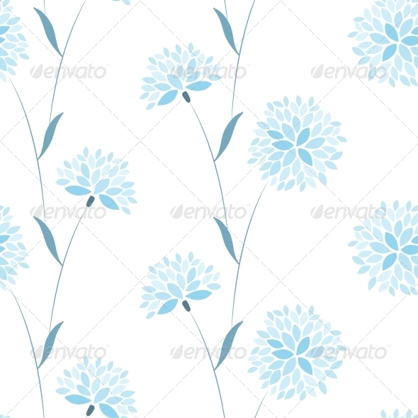 Seamless Vector Flower Elegance Pattern Seamless Vector Flower Elegance Pattern