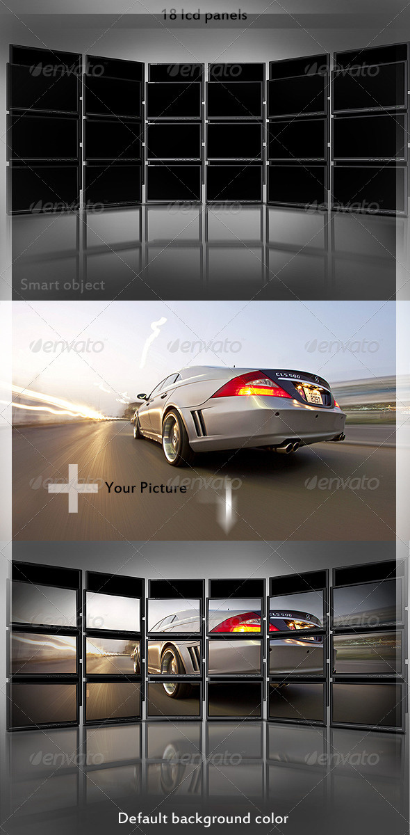 Tweak My Photo Multi LCD Display Tweak My Photo Multi LCD Display