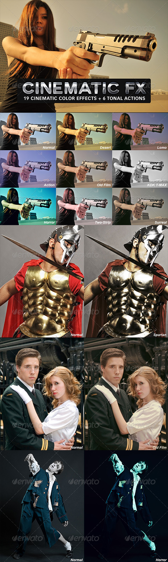 Cinematic FX - Photo Effects Actions