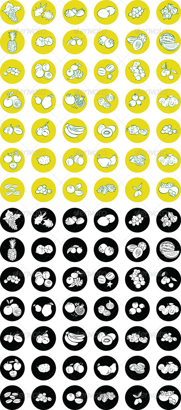 Fruit Icons