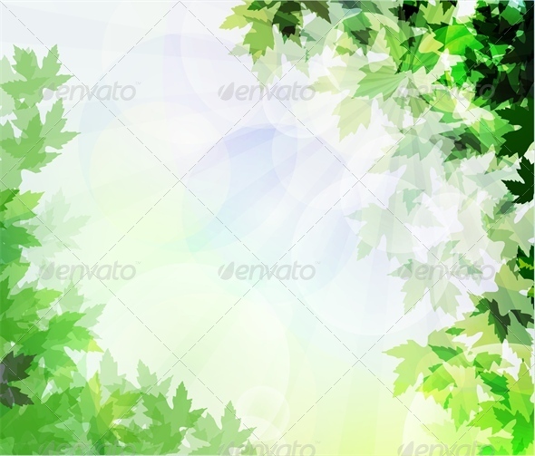 Leafs Background Unfocused Leafs Background Unfocused