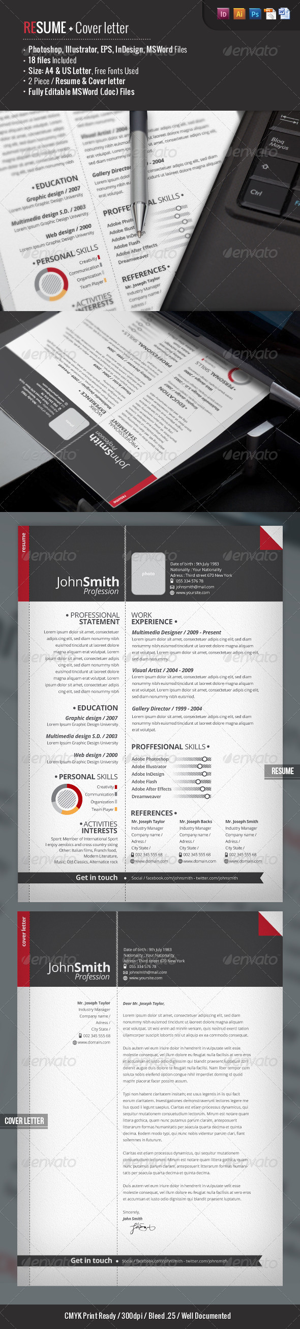 2-Piece Pro Resume + Cover Letter