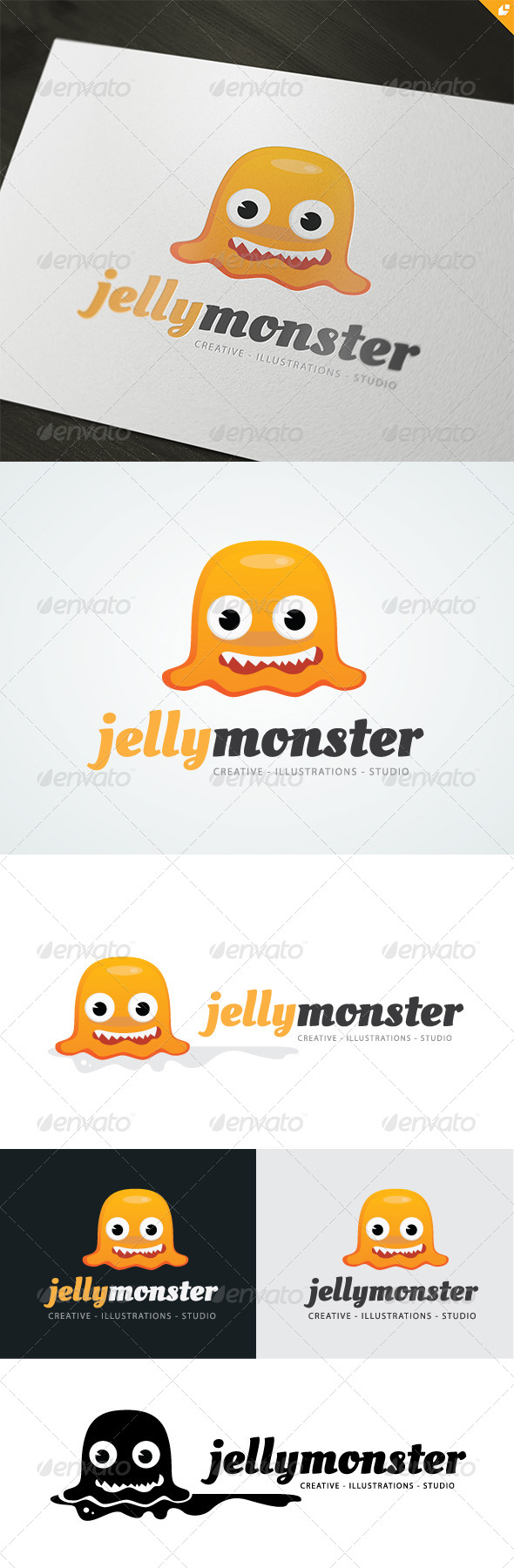 Jelly Monster Logo Jelly Monster Logo
