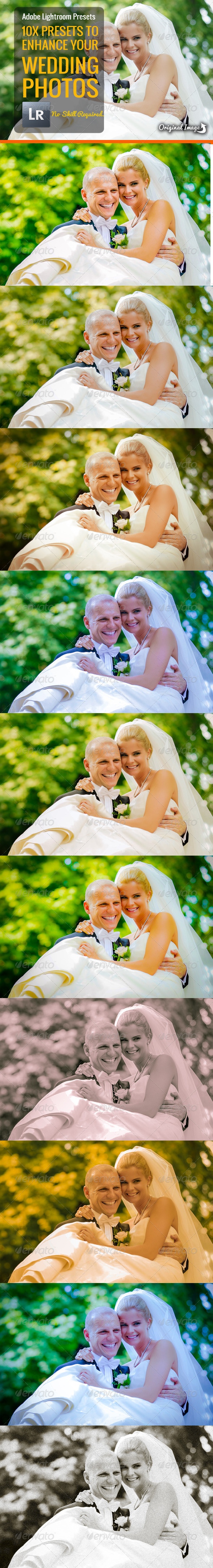 Wedding Photo Presets - Lightroom Presets Add-ons