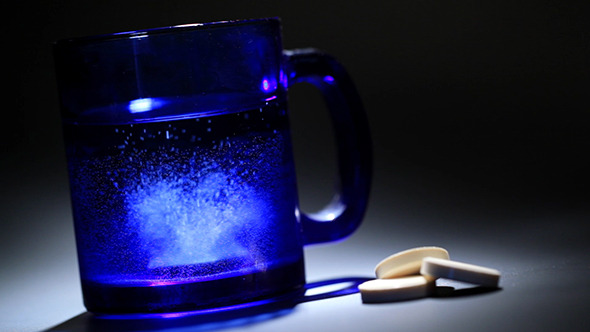 Tablet Dissolving In Water Tablet Dissolving In Water