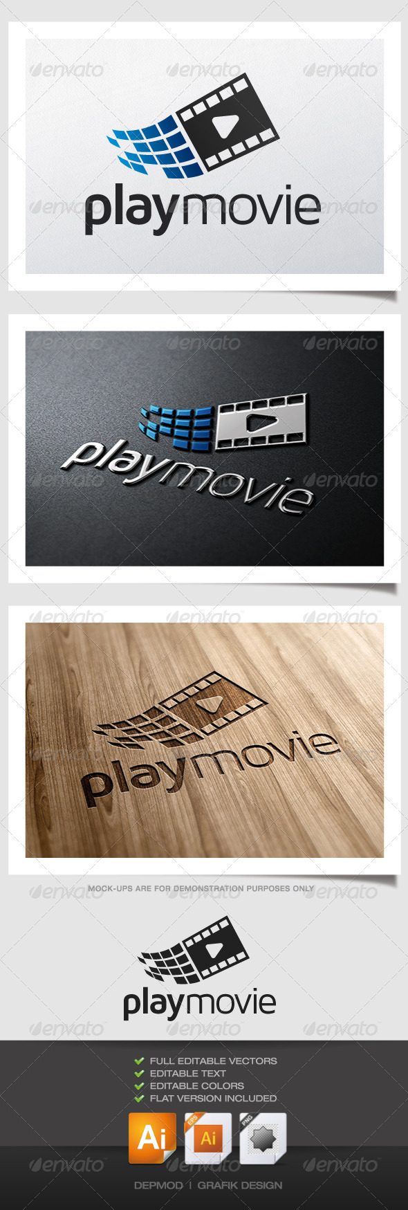 Play Movie Logo Play Movie Logo