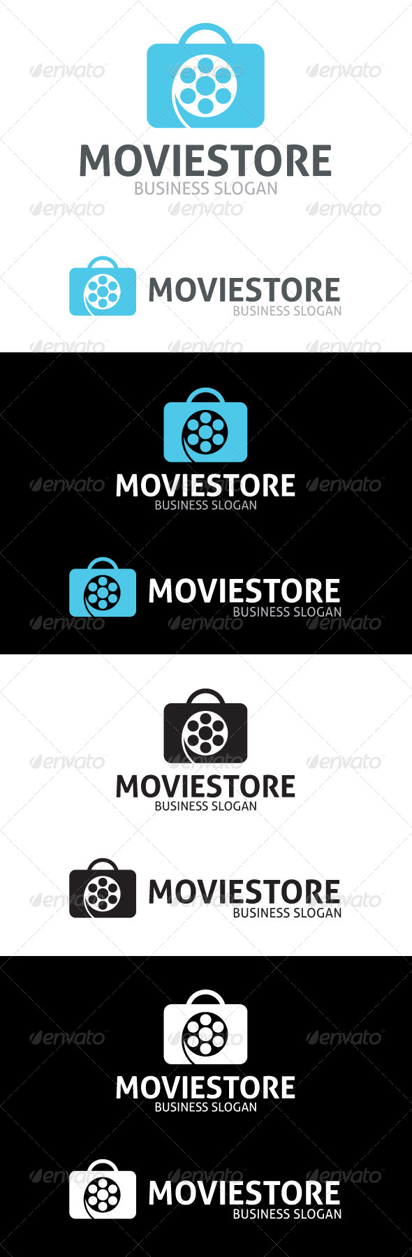Movie Store Logo Movie Store Logo