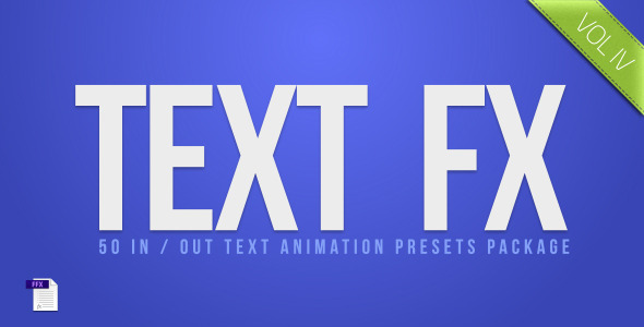 Text Fx Vol.4