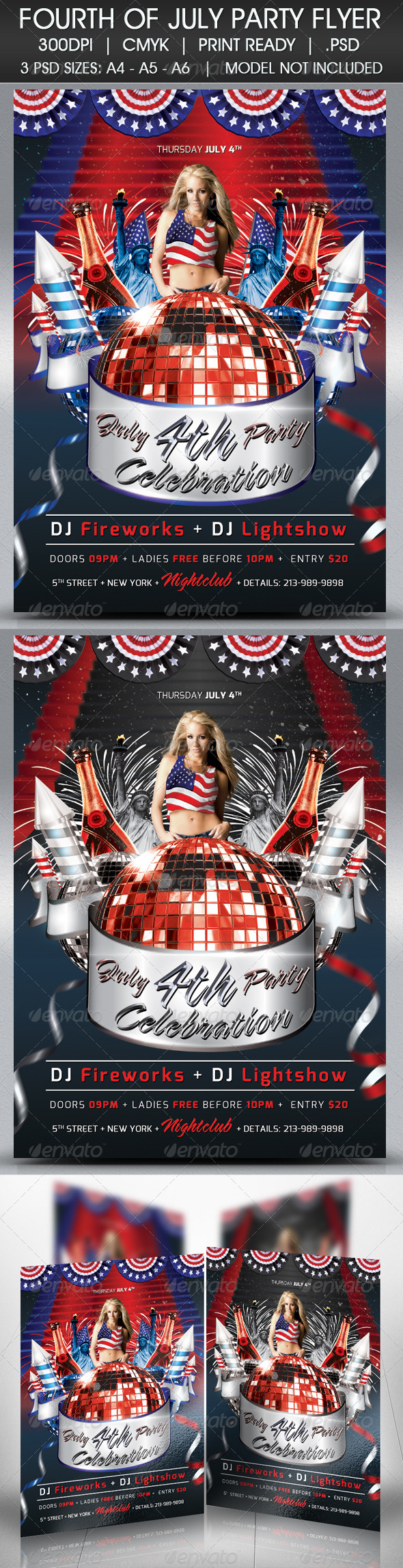 Happy 4th of July Flyer