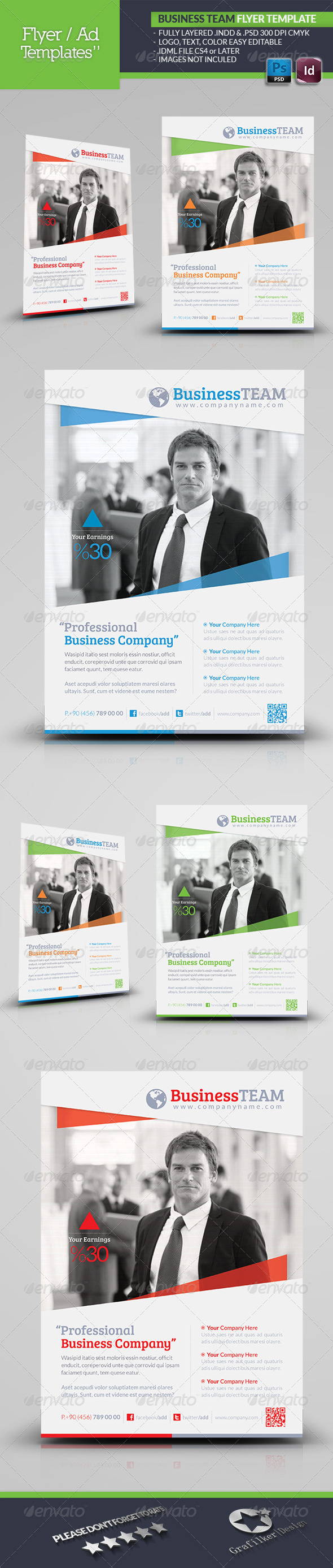 Business Team Flyer Template Business Team Flyer Template