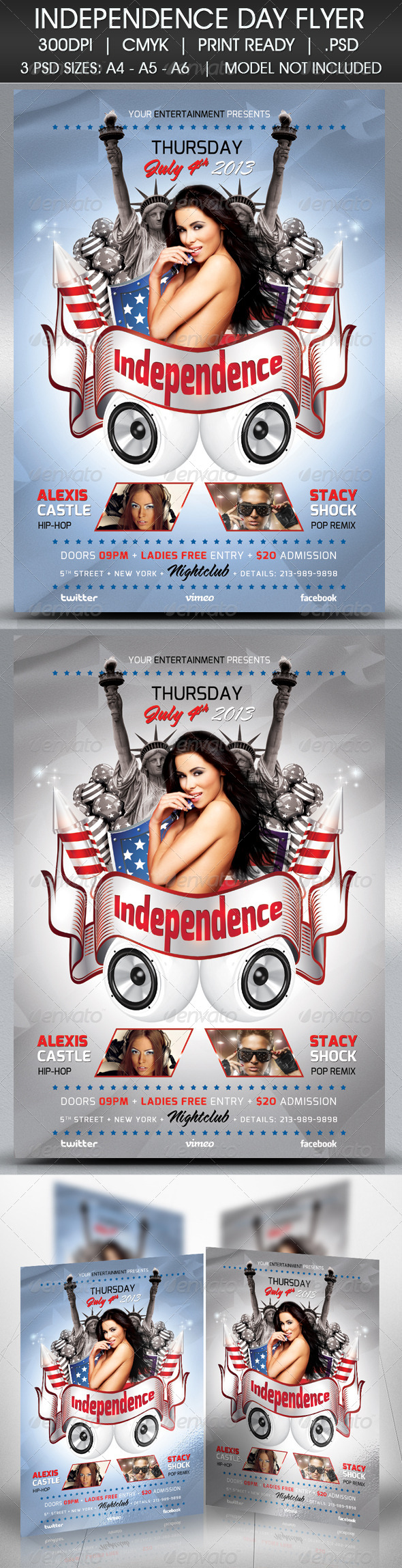 Independence Day Flyer Independence Day Flyer
