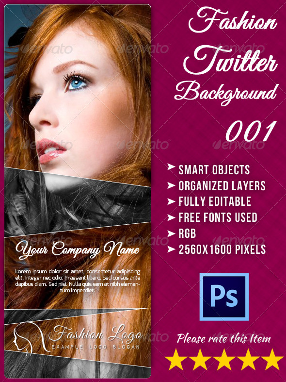Fashion Twitter Background Fashion Twitter Background
