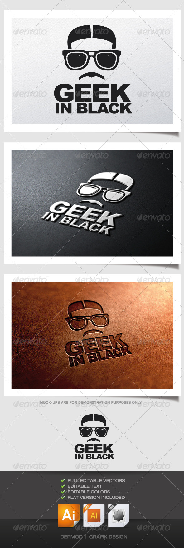 Geek In Black Logo Geek In Black Logo
