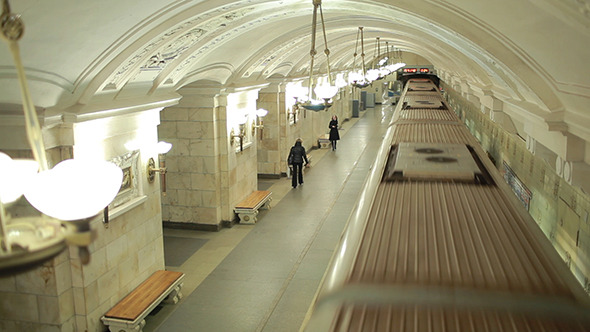 Train Runaway From The Station In The Tunnel Train Runaway From The Station In The Tunnel