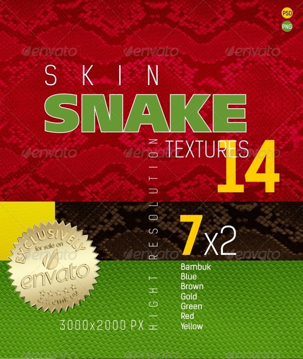 Snakeskin Texture Backgrounds