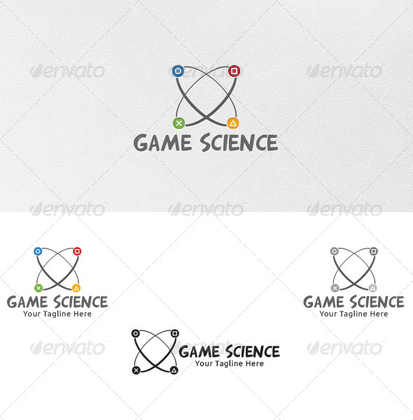 Game Science - Logo Template