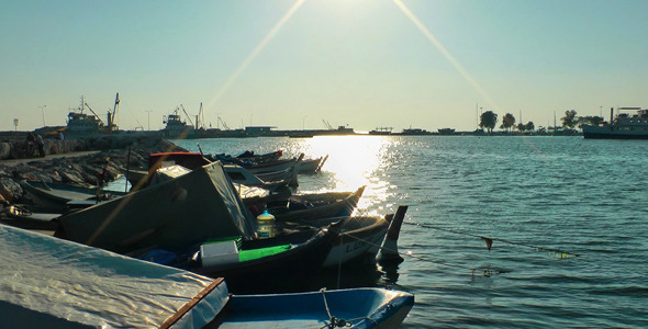 Boats in the Sunset 1 Boats in the Sunset 1