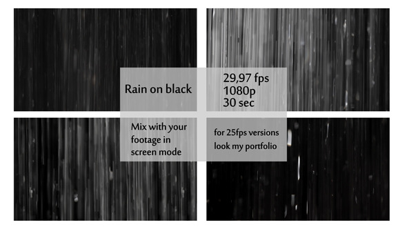 Real Raindrops On Black Background Real Raindrops On Black Background