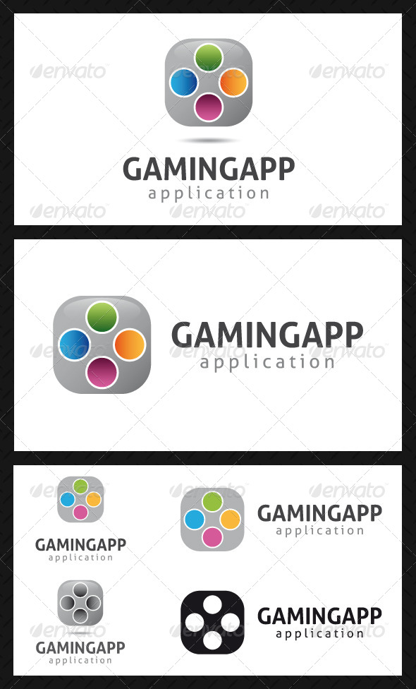 Gaming App Logo Template