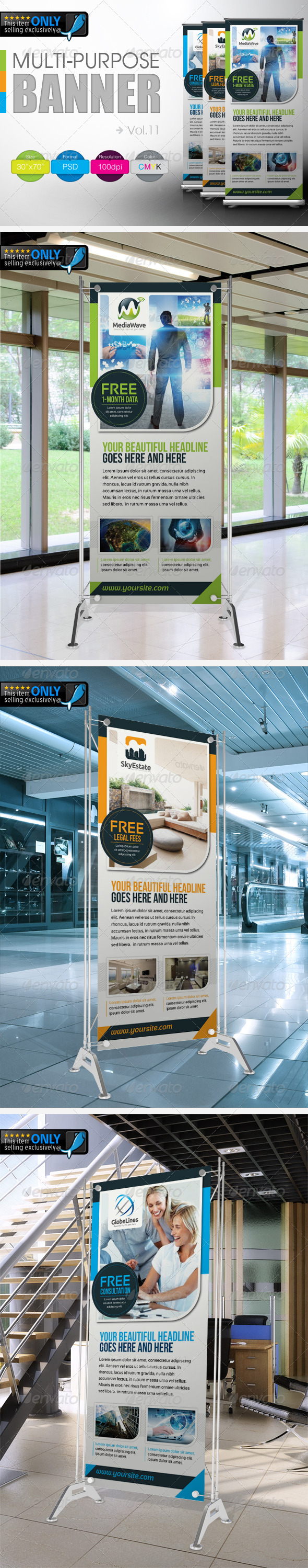 Multipurpose Banner Vol.11 Multipurpose Banner Vol.11